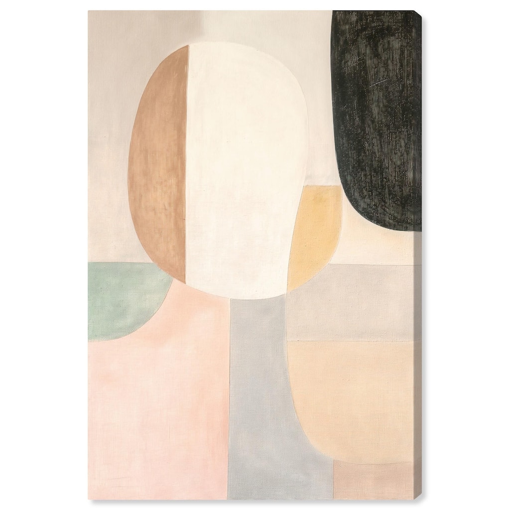 Soft Cubism I Canvas by Art Remedy, Gallery Wrapped