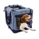 Stunning Soft Pet Crate With Hinged Door Panel image