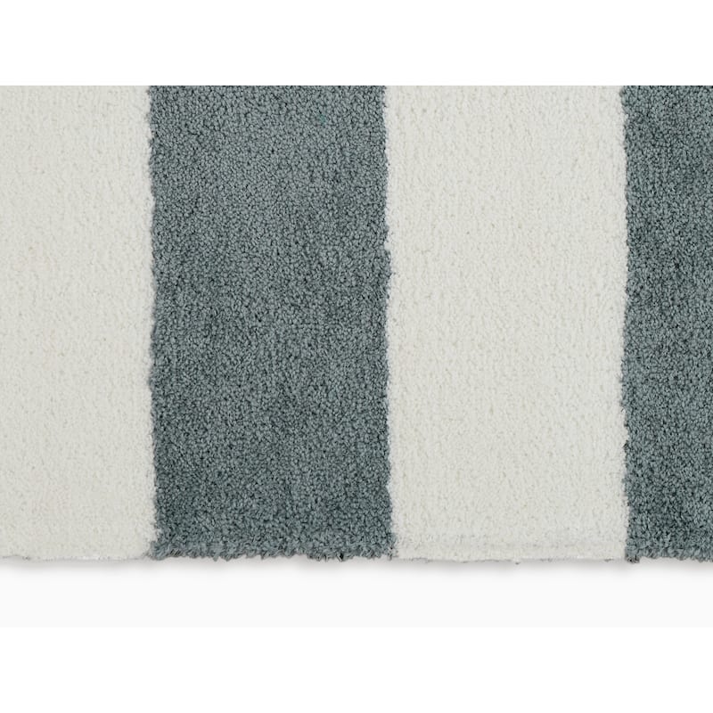 Calvin Klein Chicago Shag Banded Area Rug