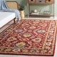 preview thumbnail 2 of 37, SAFAVIEH Handmade Blossom Menga Contemporary Wool Rug 3' x 5' - Red/Green - Rectangle