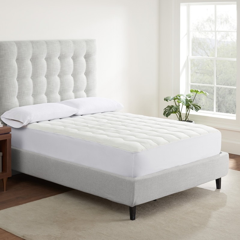 Serta Air Dry Extra Comfort Mattress Pad - White