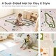 preview thumbnail 2 of 7, Tiny Land® Double-Sided Baby Playmat Forest Track Wonder - Multi-Color