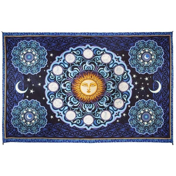 Shop 3d Zodiac Mini Celestial Tapestry Wall Hanging Astrology Hippie Fabric Poster Overstock 26979977 30 X 45 Inches