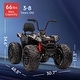 preview thumbnail 35 of 33, 24V Kids ATV, Two Seater Ride on Car 4WD Quad Electric Vehicle 4x100W