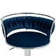 preview thumbnail 20 of 155, Velvet Upholstered Adjustable Bar Stool Swivel Counter Chair Set of 2