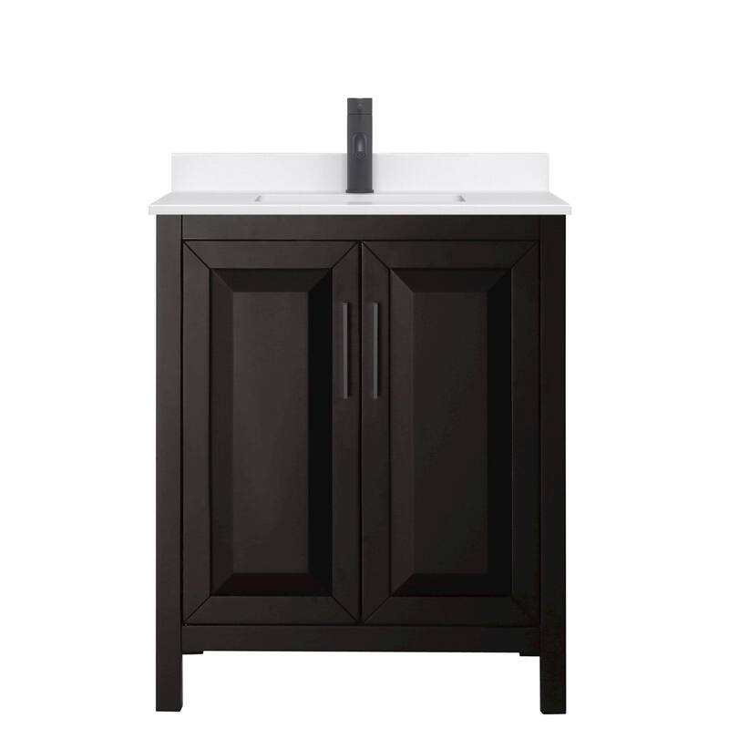 Wyndham Collection WCV252530S-QTZ-UNSMXX Daria 30" Free Standing