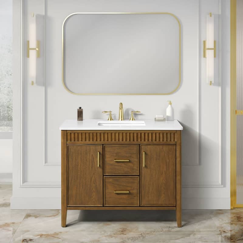 Ove Decors JULIETTE-42 Juliette 42" Free Standing Single Basin Vanity