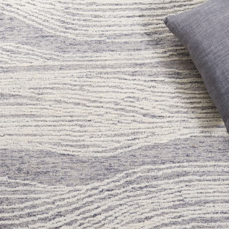 SAFAVIEH Handmade Metro Annarosa Modern Abstract Wool Rug
