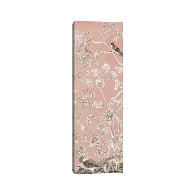 iCanvas "Blush Chinoiserie I" by Naomi McCavitt Canvas Print