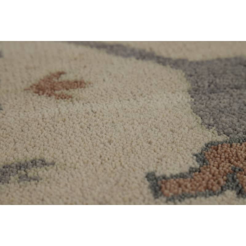 Oushak Oriental Area Rug Handmade Wool Carpet - 8'3"x 10'0"