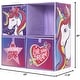 preview thumbnail 4 of 4, Jojo Siwa Collapsible Storage Cubby with 3 Cubes