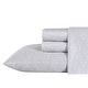 preview thumbnail 9 of 64, Laura Ashley Soft & Silky Sateen Printed Cotton Sheet Set King - Winnie Grey