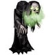 preview thumbnail 1 of 9, Haunted Hill Farm Colossal the Hunched Skeleton Reaper by Tekky, Premium Talking Halloween Animatronic, Plug-In or Battery