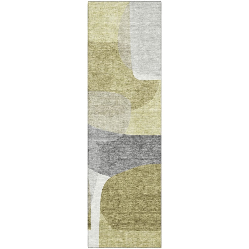 Premium Washable Super Soft Contemproary Retro Mayfield Rug