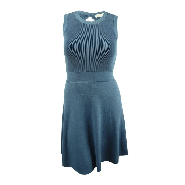 michael kors ribbed sweater dress