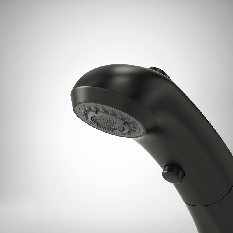 Single Handle Single Hole Pull-Out Basin Bathroom Faucet with Pop‑Up Drain