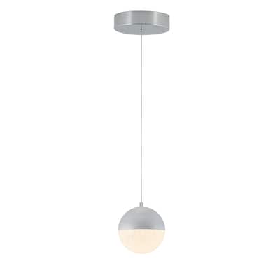 Artika Sparkle 1-Light LED Pendant Ceiling Light, Chrome