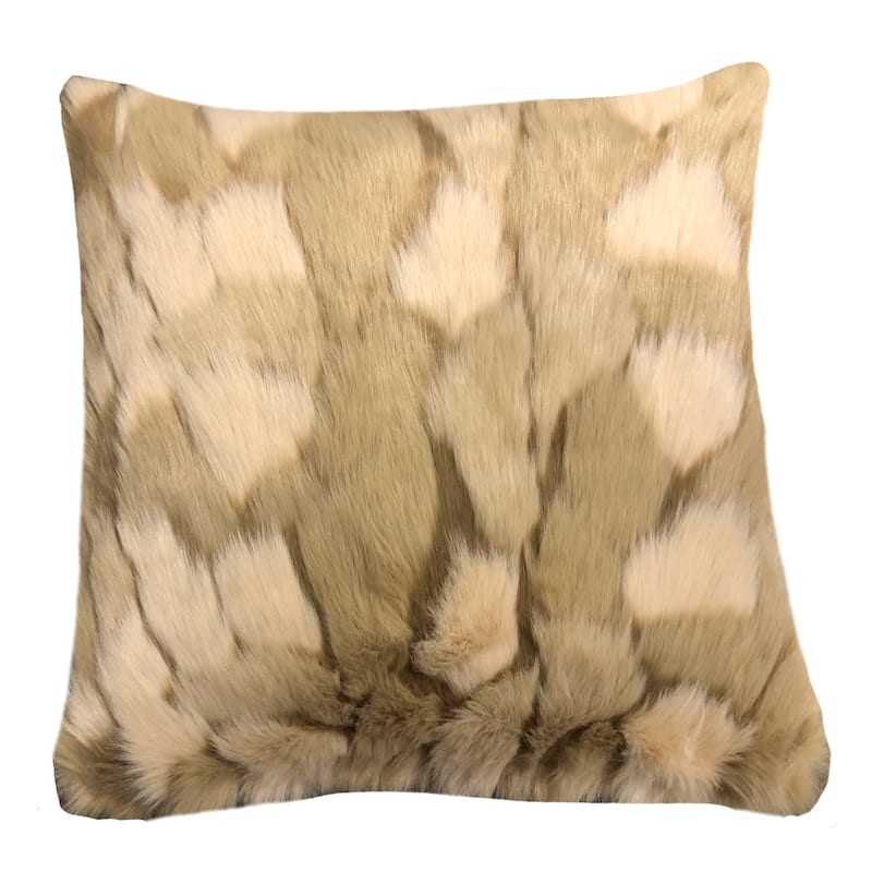Pillow - Licata - Fauxfur - Pillow 20x20 - Feather/Down Fill