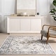 preview thumbnail 6 of 9, Nuloom Adair SpinClean Traditional Floral Machine Washable Area Rug