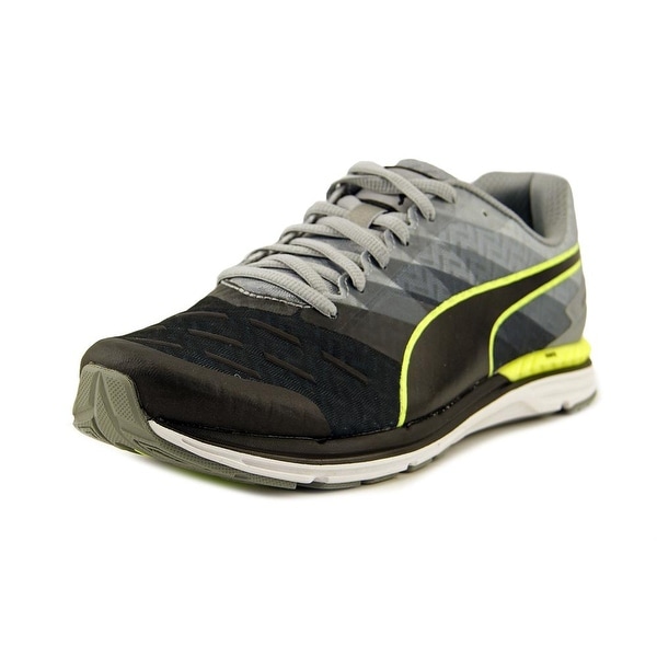 puma black running shoes
