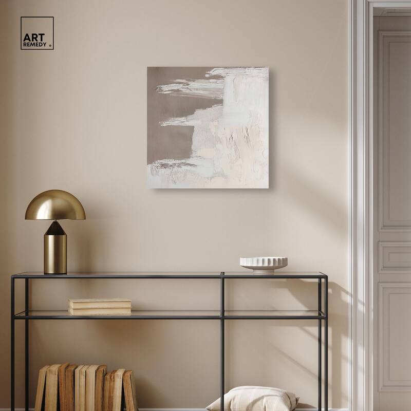 Art of Greige II Canvas by Art Remedy, Gallery Wrapped