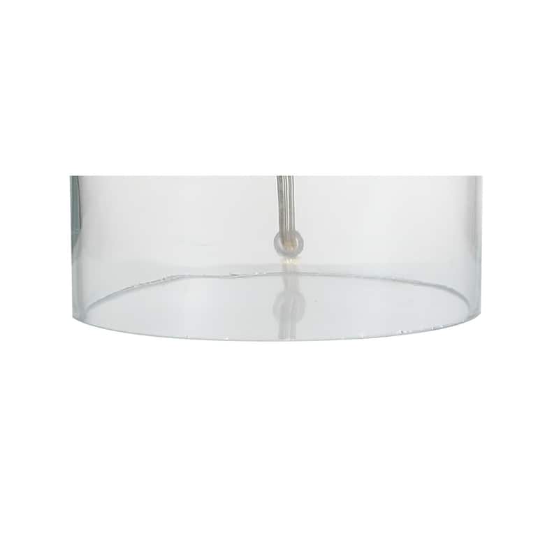 Owen 19" Glass Bell LED Table Lamp, Gold by JONATHAN Y