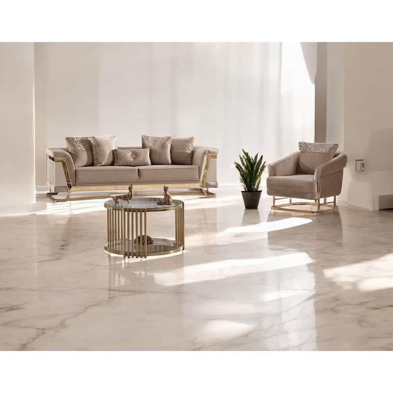 Ravox Upholstered Velvet Accent Chair