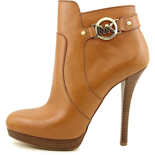 michael kors booties orange