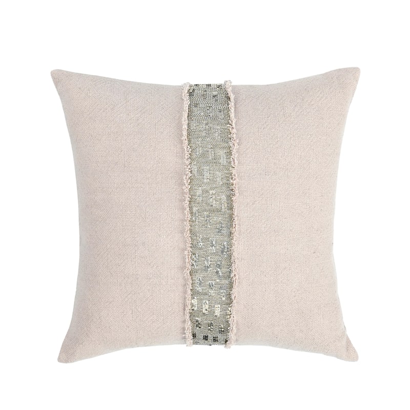 Villa by Classic Home Lira Linen Blend Throw Pillow