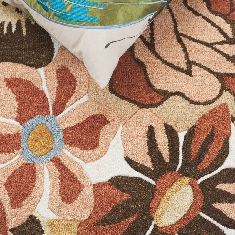 SAFAVIEH Handmade Jardin Tanka Floral Wool Rug