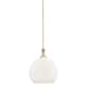 Option Brushed Brass / Matte White