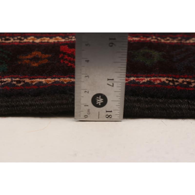 Teimani Navy Rug 3'11" x 6'8" - 3'11 x 6'8