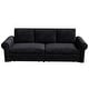 preview thumbnail 110 of 139, 93.7" Chesterfield King Pull Out Sofa Bed Sleeper Sofa with Nailhead Trim