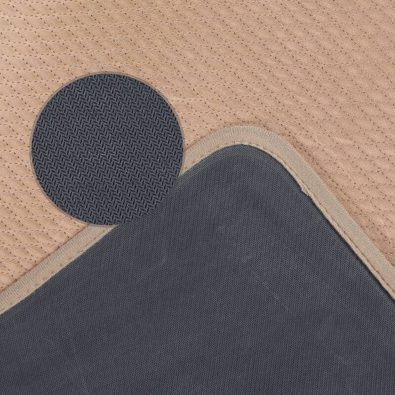 Bathroom Rugs Mat, Extra Soft and Absorbent Bath Rugs, Non-Slip Bath Floor Mats, Bath Carpet for Sink, Tub and Shower