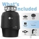 preview thumbnail 2 of 10, InSinkErator Evolution 3/4 HP Continuous Feed Food Waste Disposal - Without Power Cord