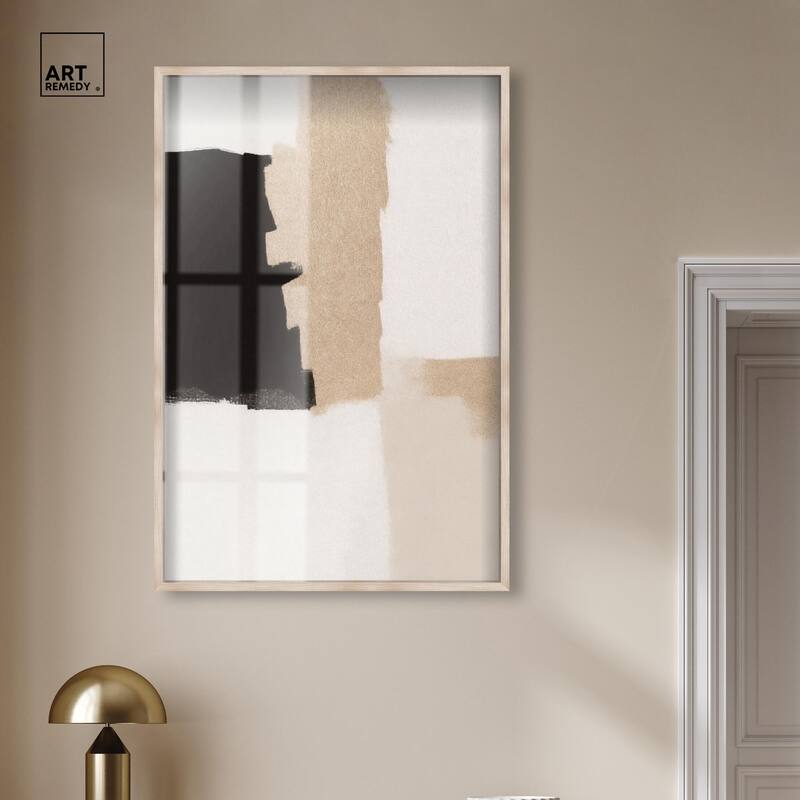 Earth and Ink IV Shadowbox by Art Remedy