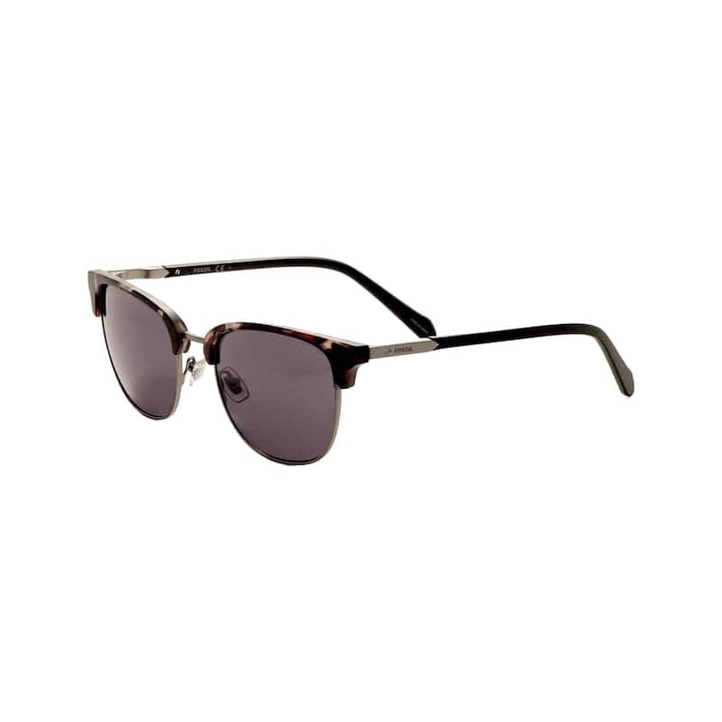 Fossil Men's 51mm Grey Havana Ruthenium Sunglasses FOS2113-G-S-8RH-51