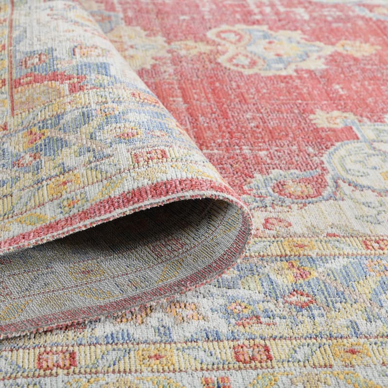 Copper Grove Lancaster Vintage Polyester Area Rug
