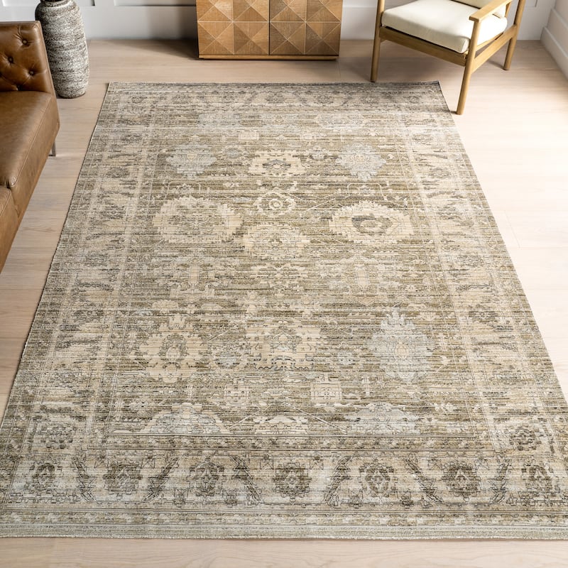 Nuloom Bryony Medallion Indoor/Outdoor Area Rug