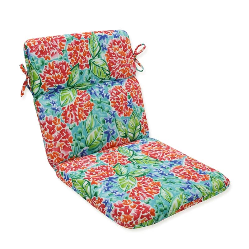 Garden Blooms Multi Rounded Corners Chair Cushion