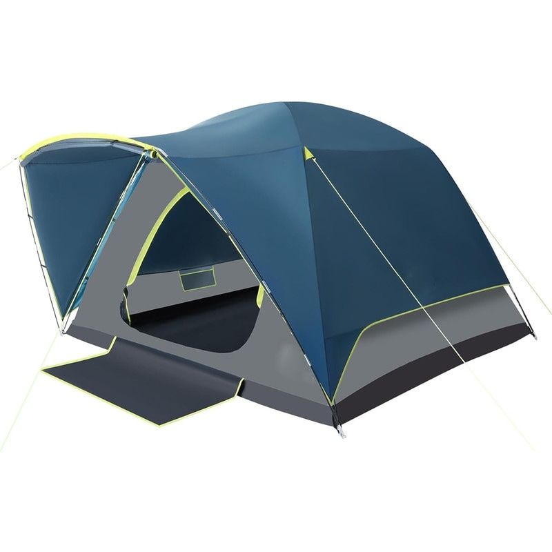 6 person tent with porch top