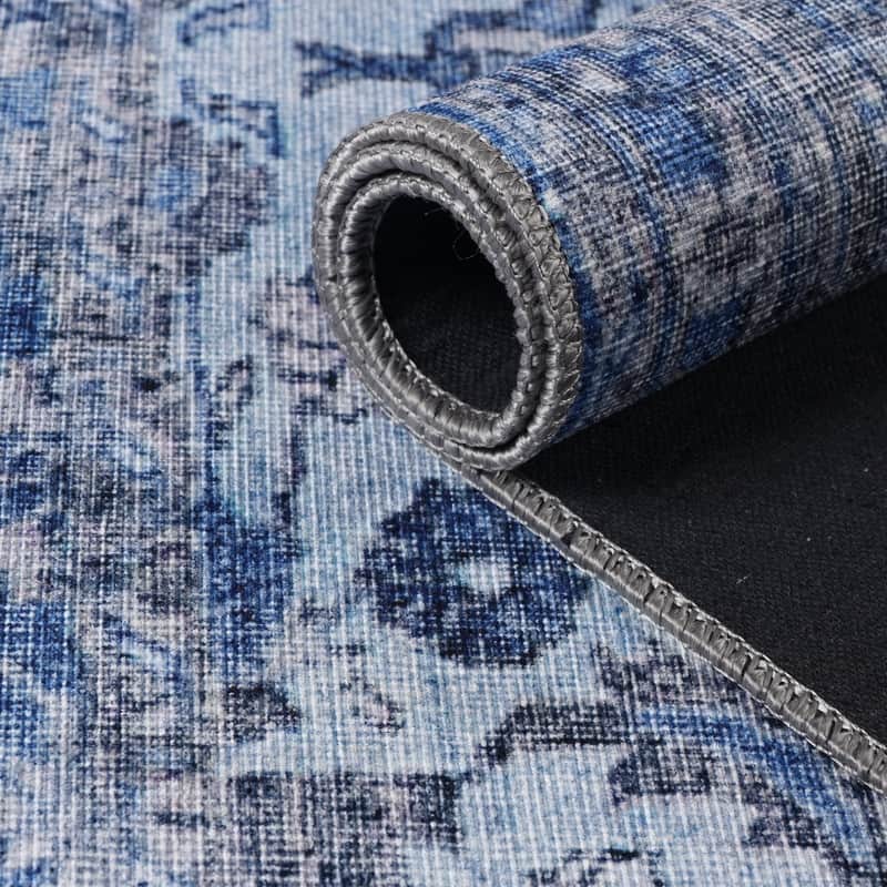 Superior Anwen Abstract Medallion Indoor Runner or Area Rug