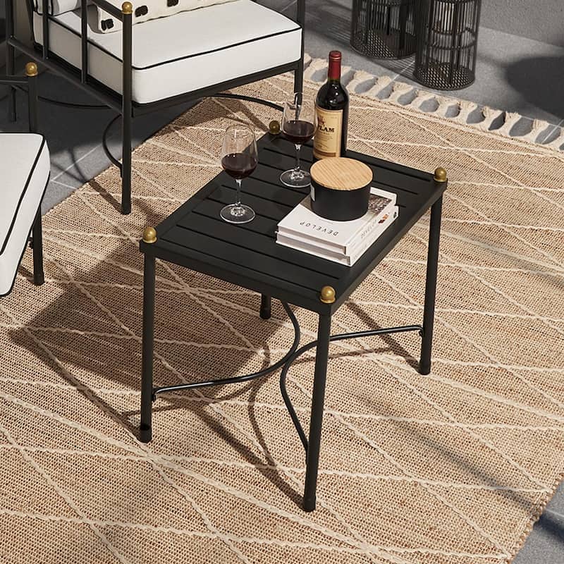 Mopio Odelia Patio Furniture, Outdoor Sectional Conversation Set