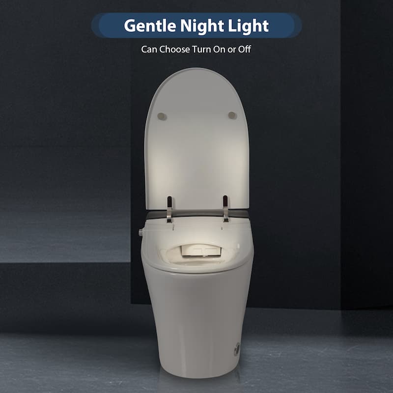 Smart Toilet with Heated Seat & Auto Flush