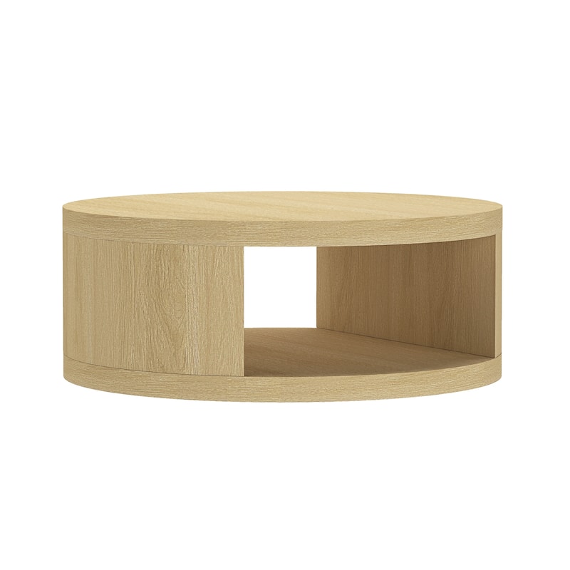 Manhattan Comfort Alure 36" Round Coffee Table