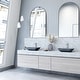 preview thumbnail 2 of 12, VIGO Duomo 18"L x 13"W x 4"H Concreto Stone Rectangular Bathroom Vessel Sink