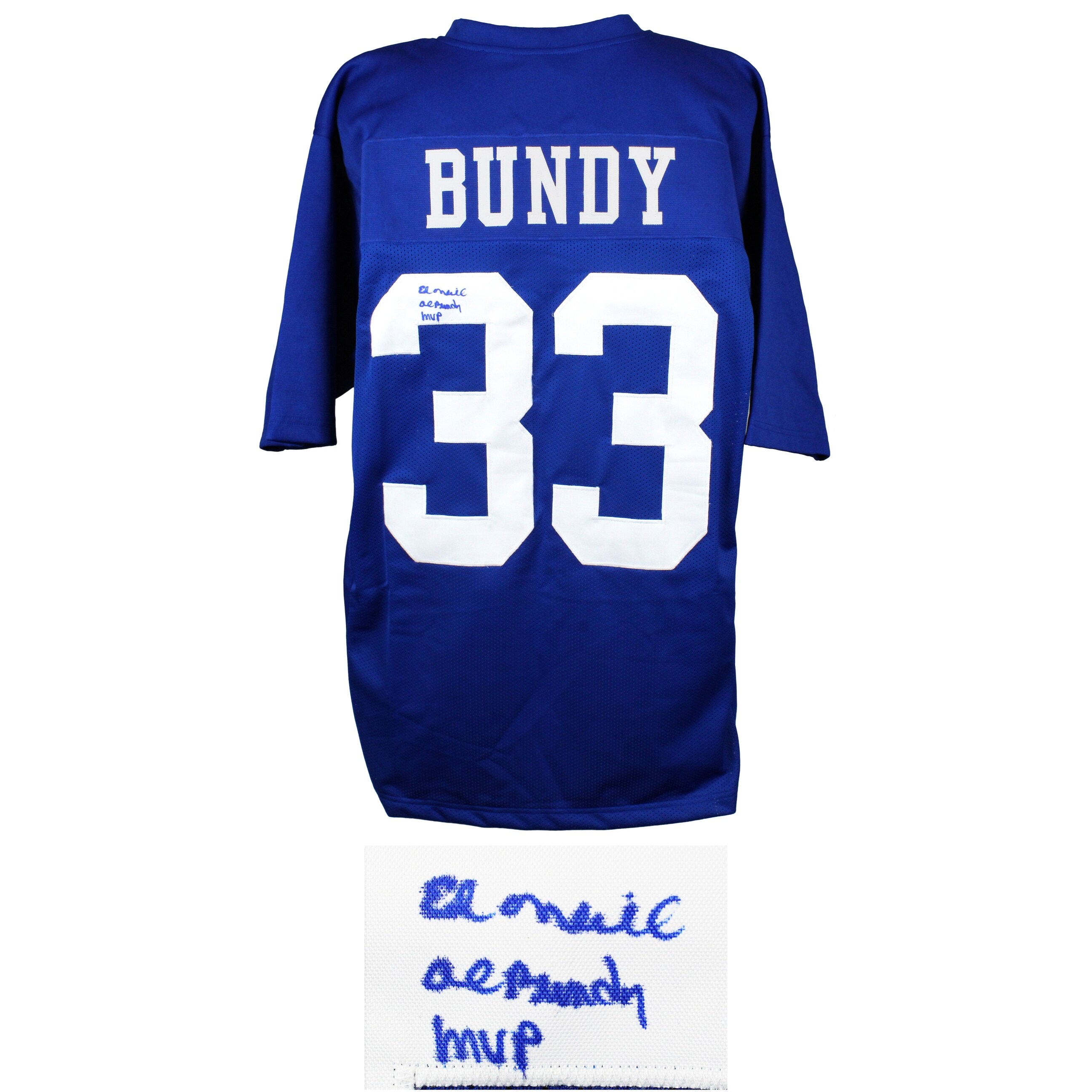 Shop Ed Oneill Al Bundy 33 Polk High Blue Football Jersey Wal