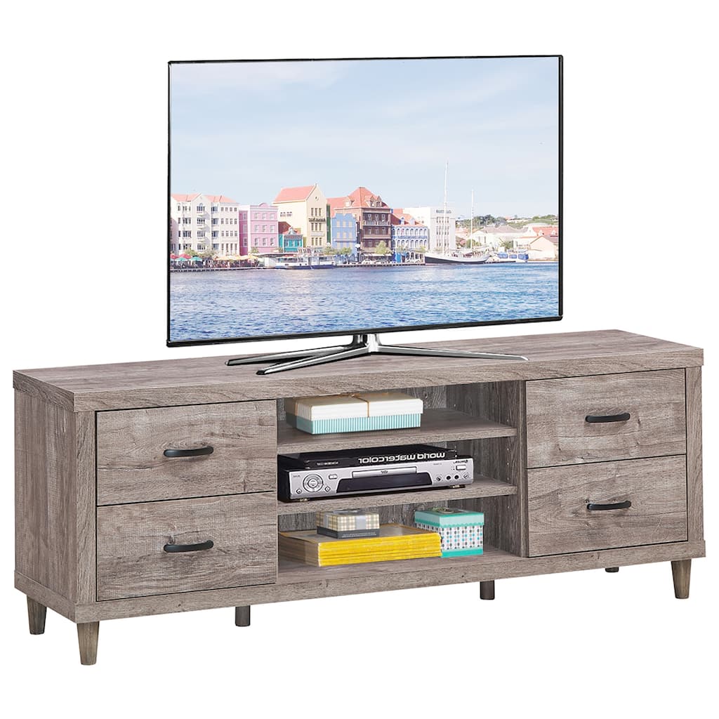 Costway TV Stand Entertainment Center Hold up to 65'' TV with Storage - See Details