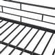 preview thumbnail 10 of 32, Simple & Space-saving Design Mid Metal Loft Bed with Storage stairs, Twin Size