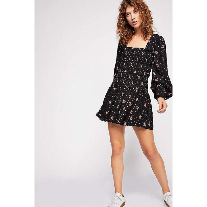 free people two faces mini dress